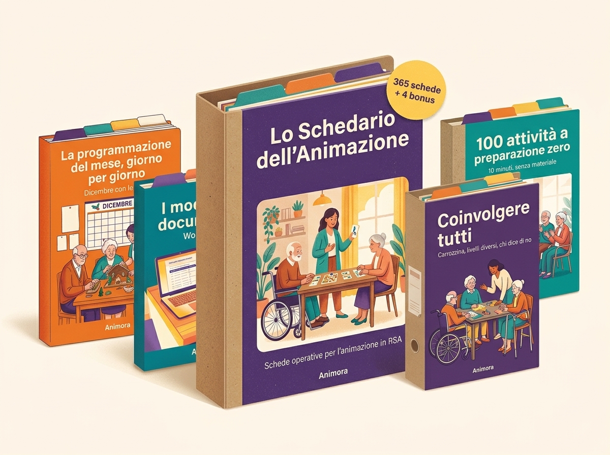 Lo Schedario dell'Animazione con i 4 bonus
